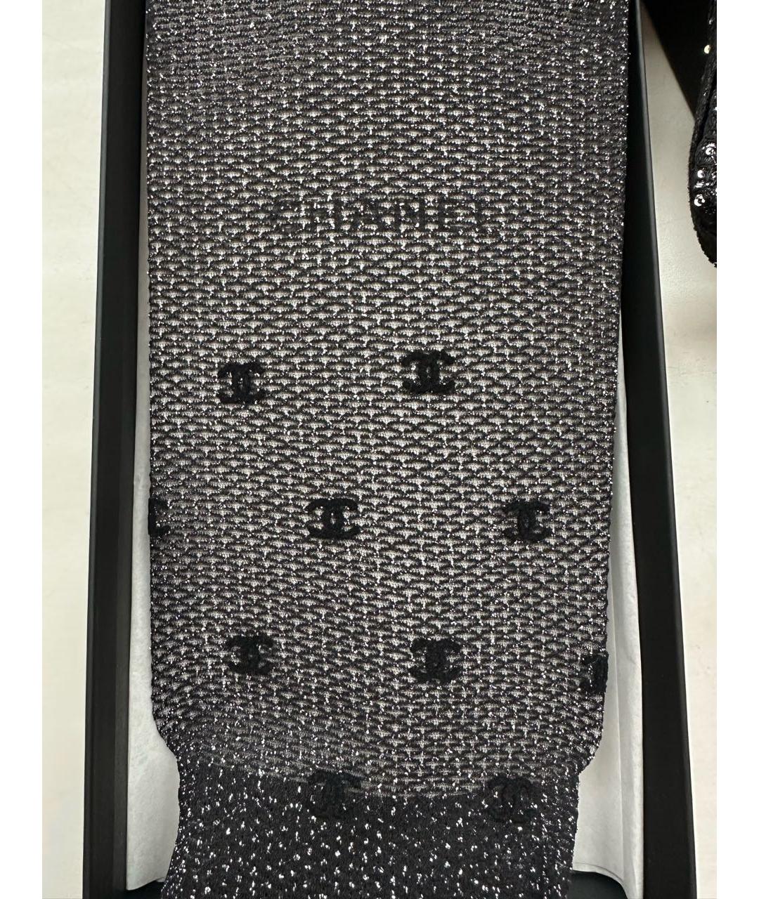 CHANEL Черные носки, чулки и колготы, фото 5