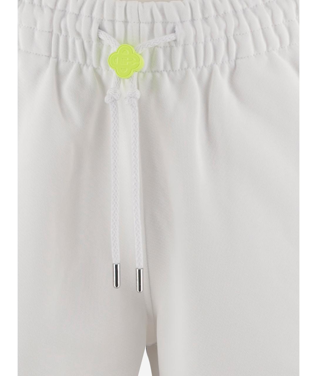 CASABLANCA Белые хлопковые шорты, фото 3