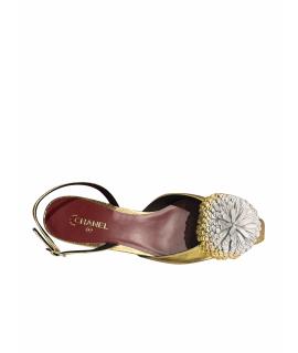 CHANEL Лодочки на низком каблуке