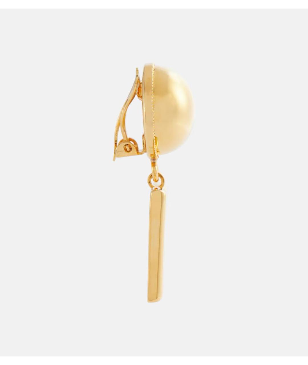 DOLCE&GABBANA Золотые металлические серьги, фото 3