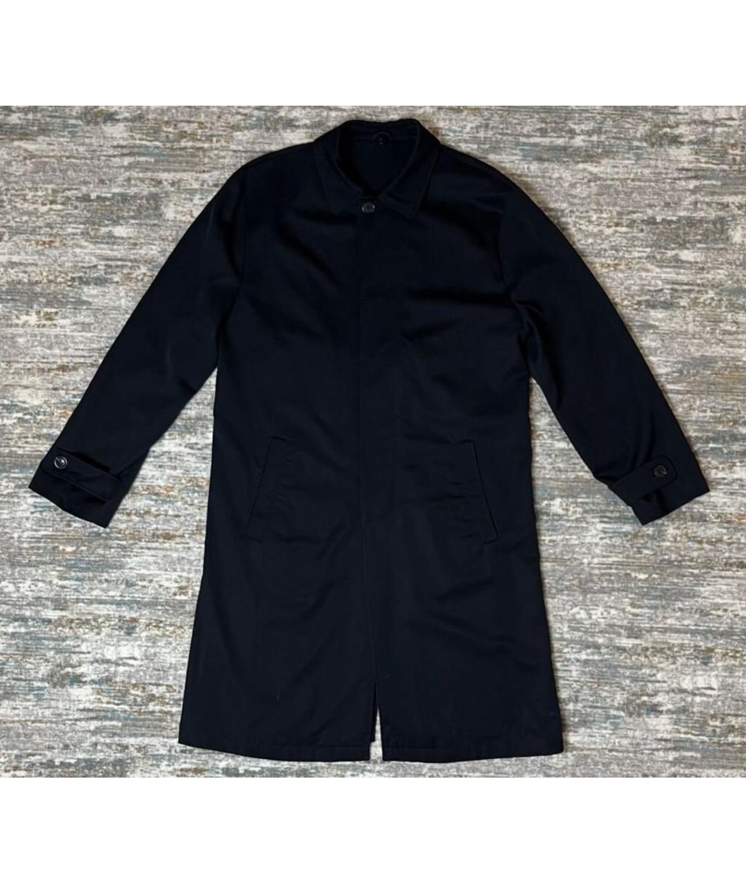 ERMENEGILDO ZEGNA XXX Черный тренч / плащ, фото 6