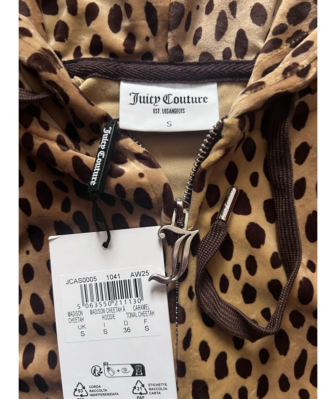 JUICY COUTURE Мульти велюровый костюм с брюками, фото 5