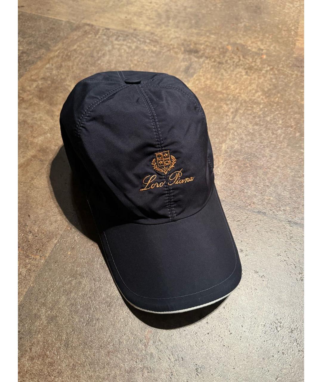 LORO PIANA Темно-синяя визитница, фото 9