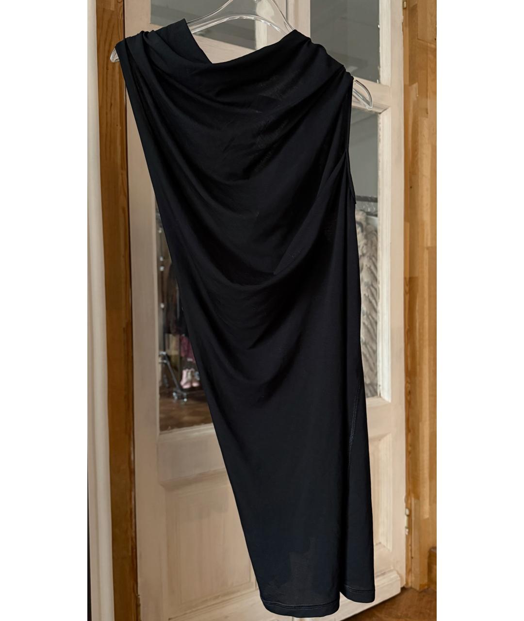 HELMUT LANG Черная майка, фото 5