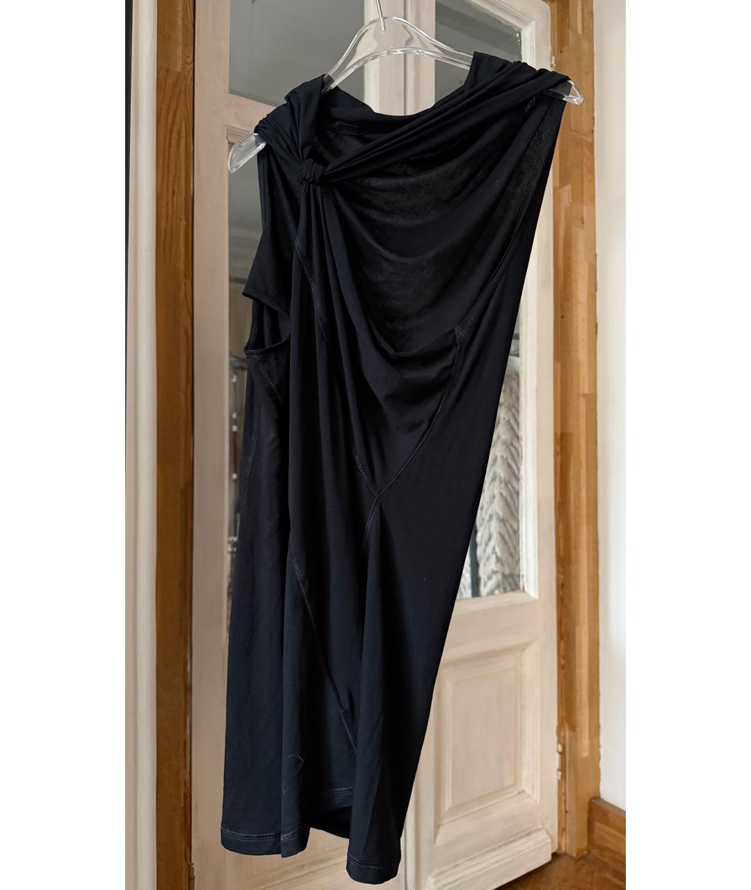 HELMUT LANG Черная майка, фото 2