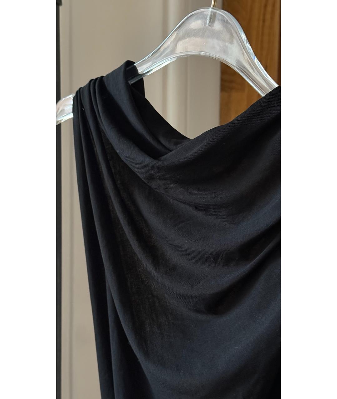HELMUT LANG Черная майка, фото 4
