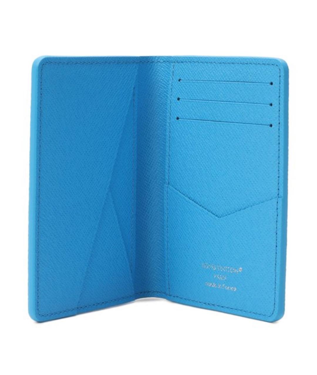 LOUIS VUITTON Голубой кардхолдер, фото 3