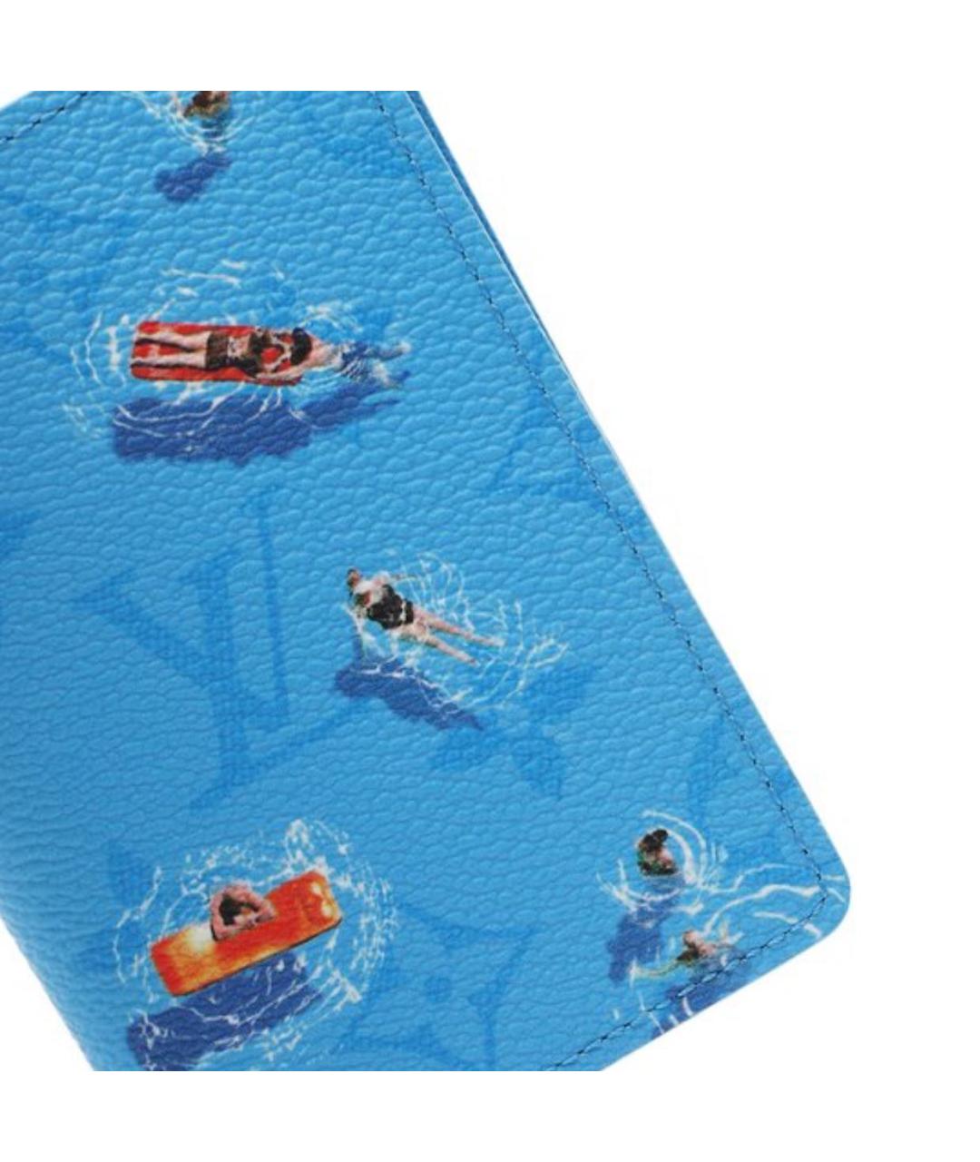 LOUIS VUITTON Голубой кардхолдер, фото 4