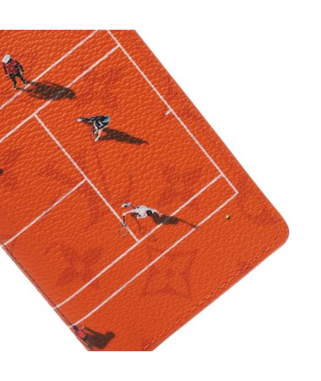 LOUIS VUITTON Оранжевый кардхолдер, фото 4