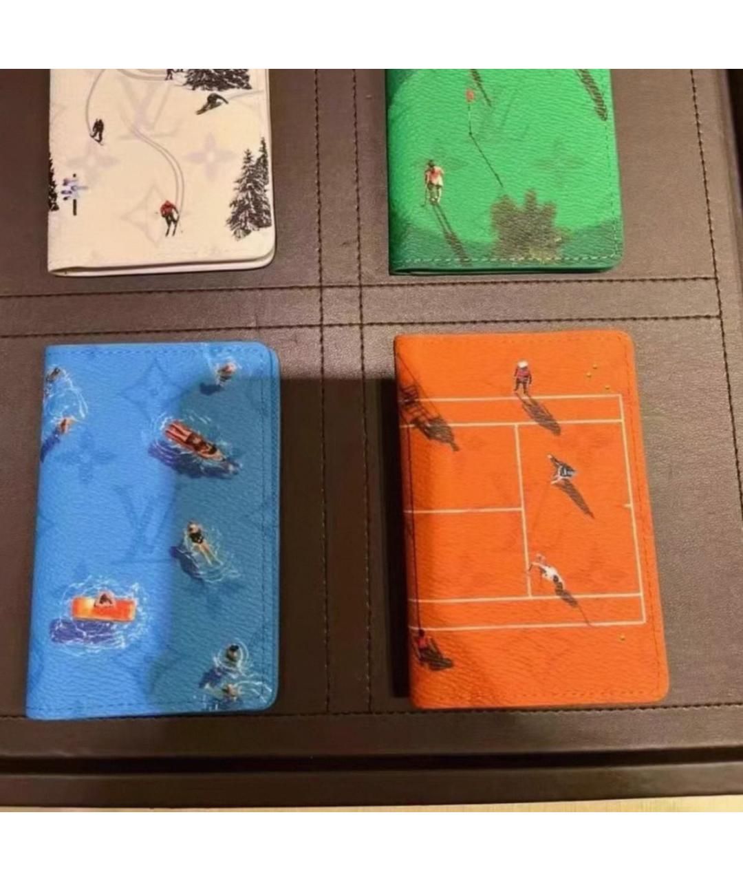 LOUIS VUITTON Оранжевый кардхолдер, фото 5