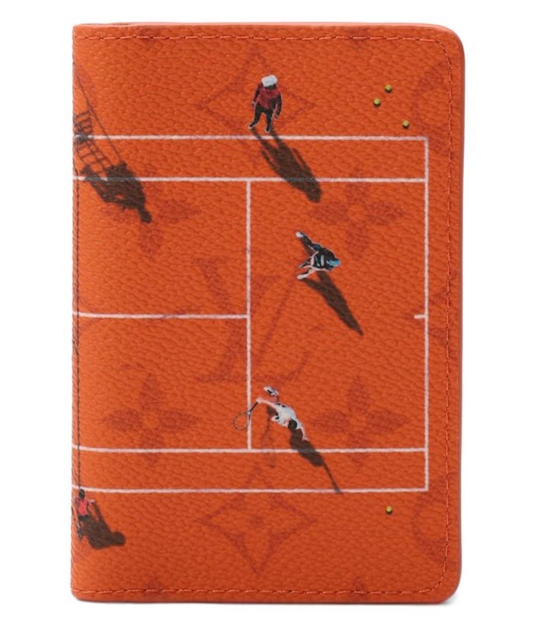 LOUIS VUITTON Оранжевый кардхолдер, фото 1