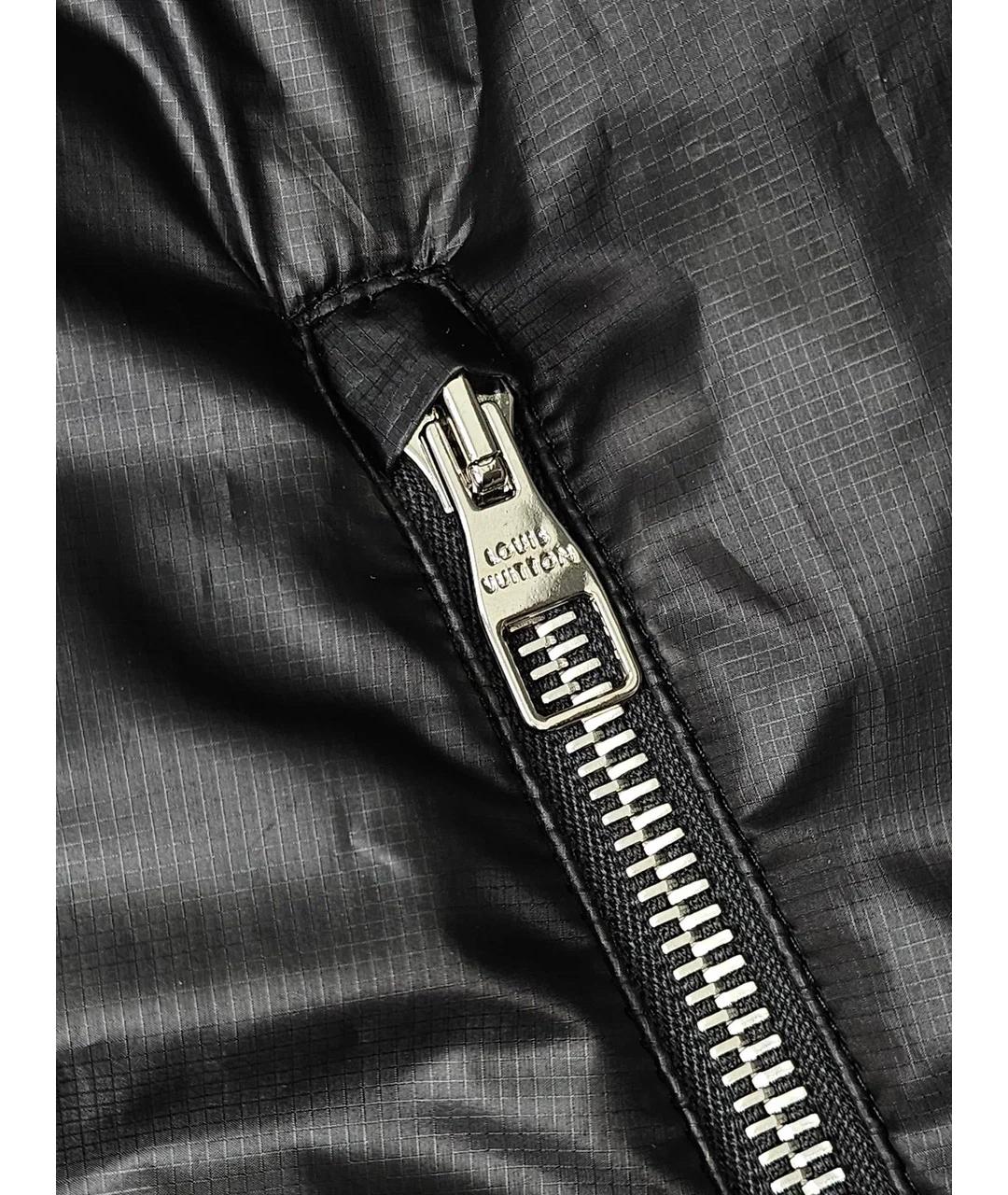 LOUIS VUITTON Черная полиамидовая куртка, фото 8