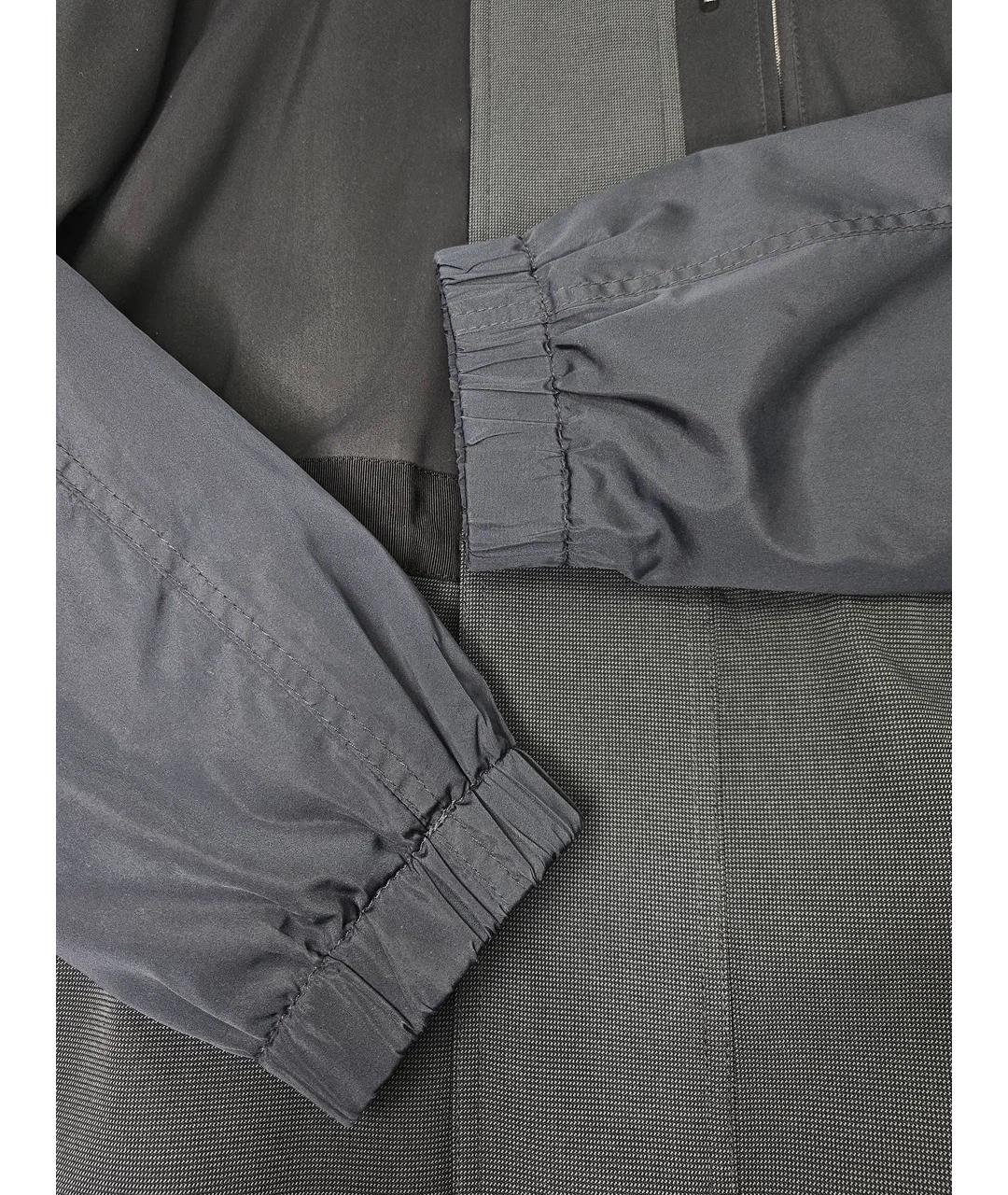 LOUIS VUITTON Черная полиамидовая куртка, фото 5