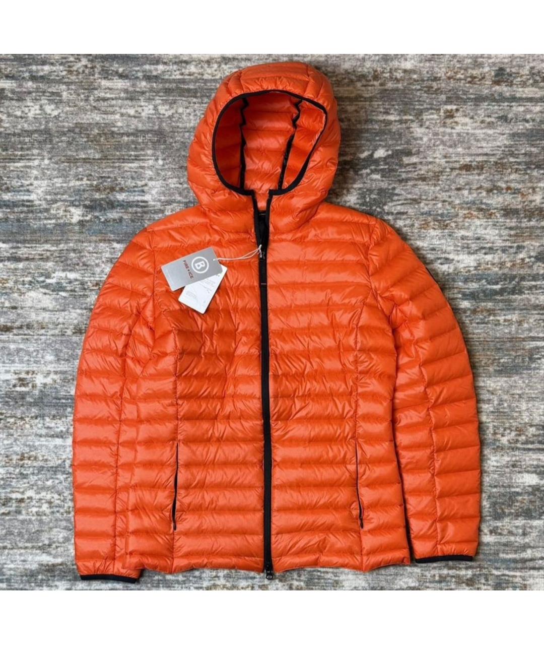BOGNER Оранжевая полиэстеровая куртка, фото 8