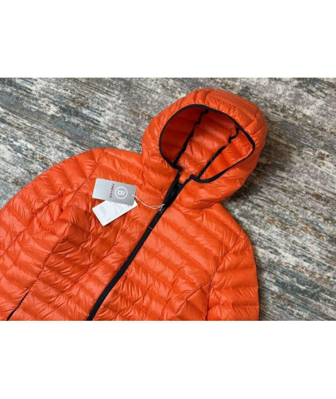 BOGNER Оранжевая полиэстеровая куртка, фото 2