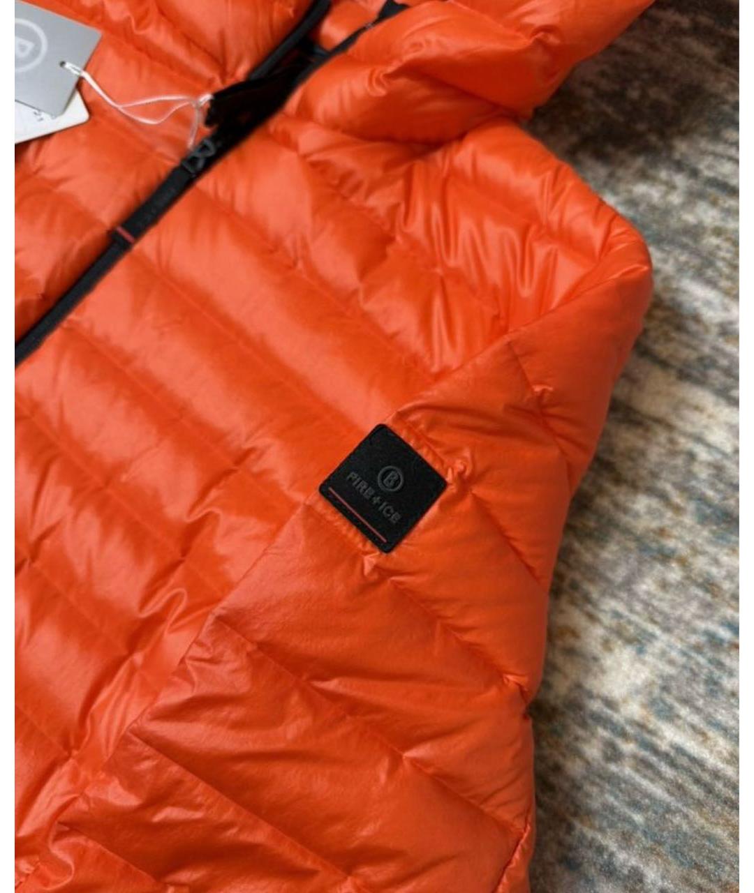 BOGNER Оранжевая полиэстеровая куртка, фото 3