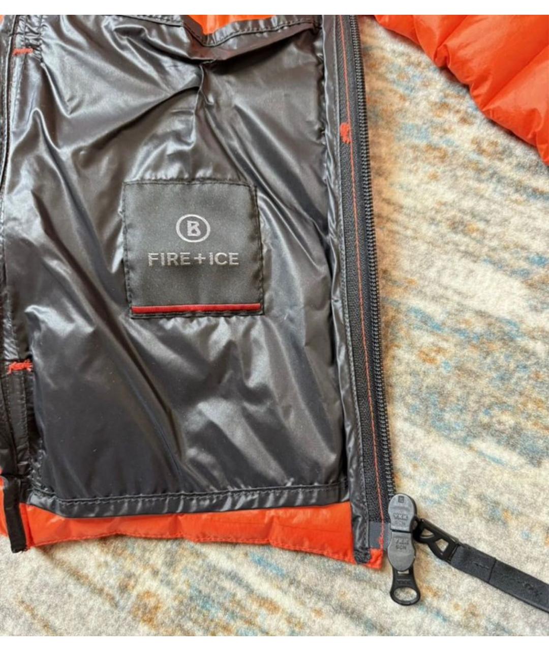 BOGNER Оранжевая полиэстеровая куртка, фото 6