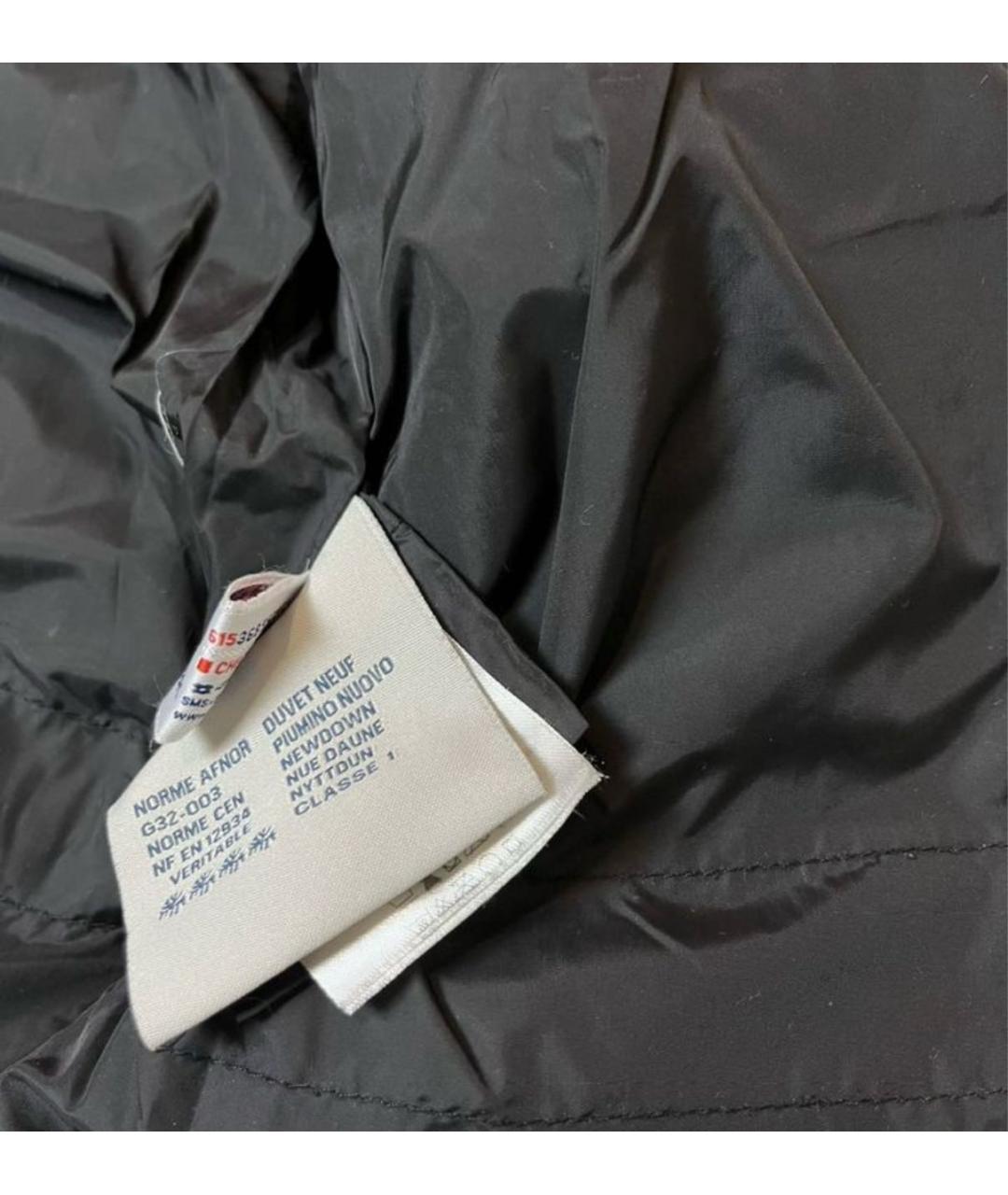 MONCLER Коричневый полиэстеровый пуховик, фото 7