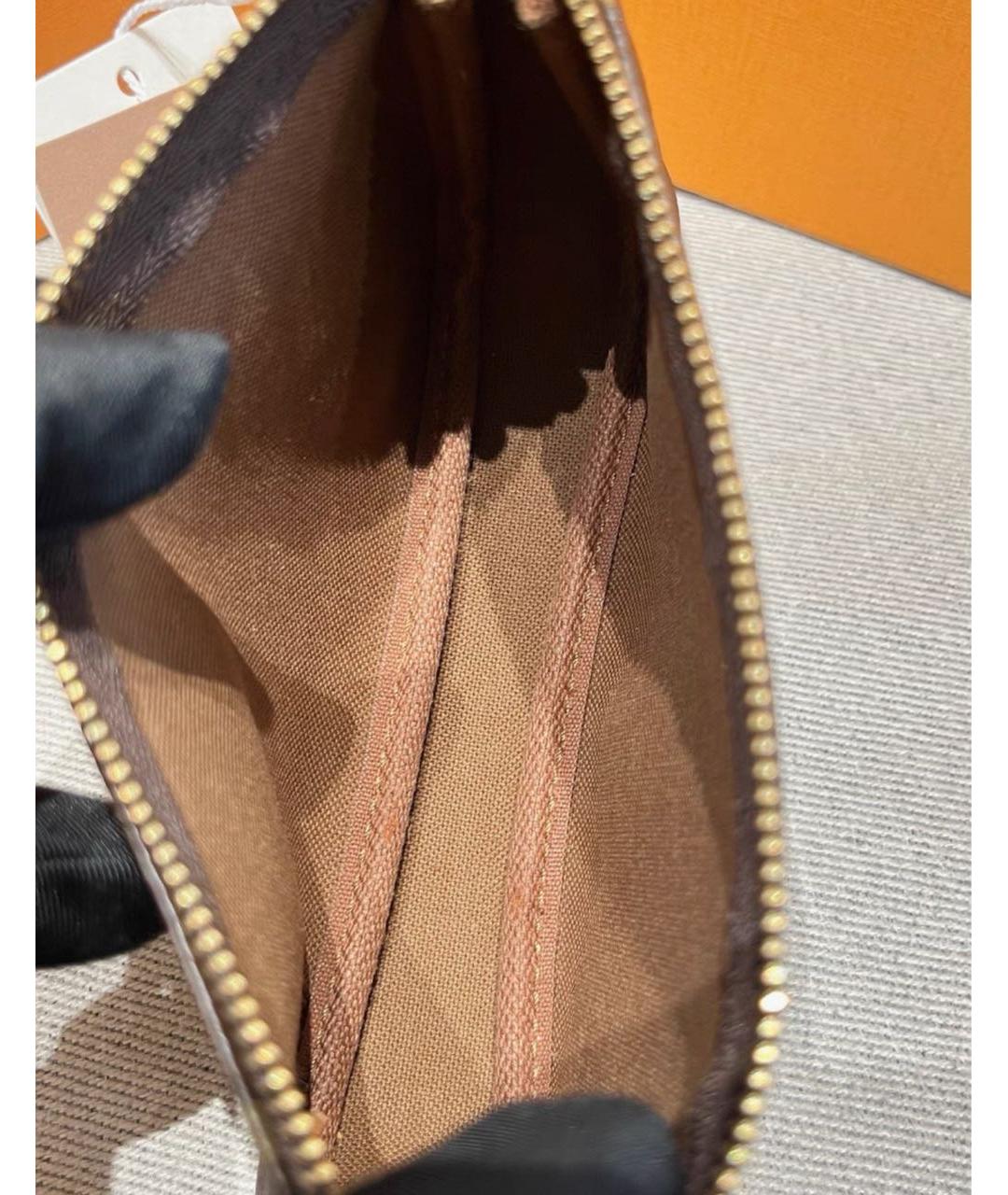 LOUIS VUITTON Коричневая сумка через плечо, фото 5