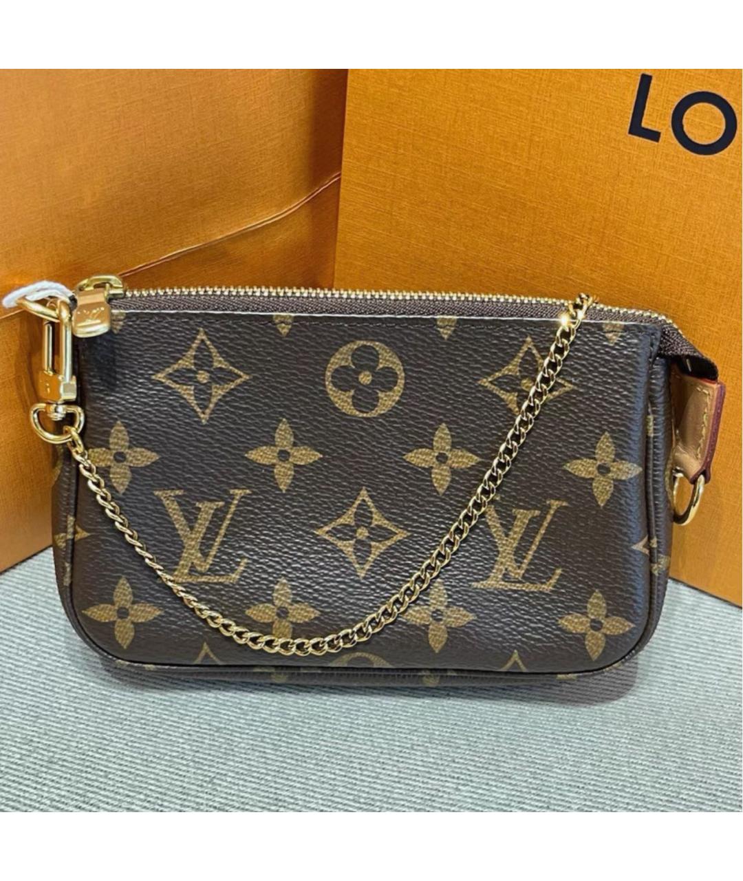 LOUIS VUITTON Коричневая сумка через плечо, фото 2