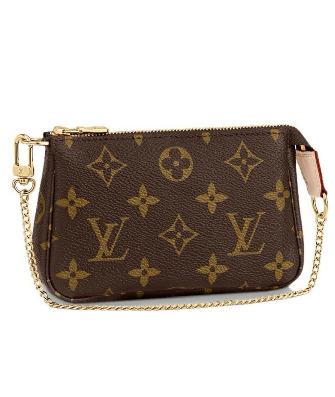 LOUIS VUITTON Коричневая сумка через плечо, фото 7