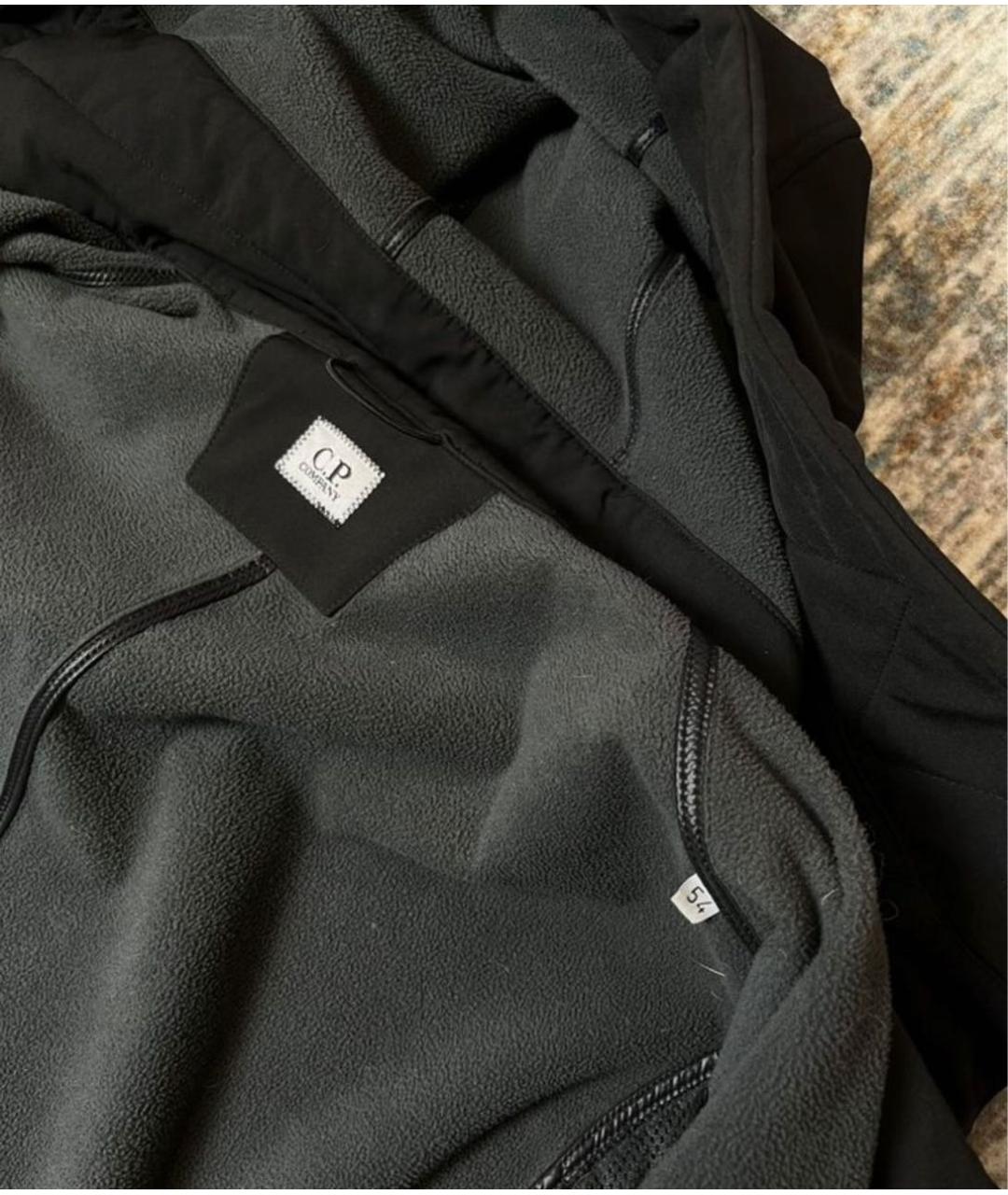 CP COMPANY Черная полиэстеровая куртка, фото 5