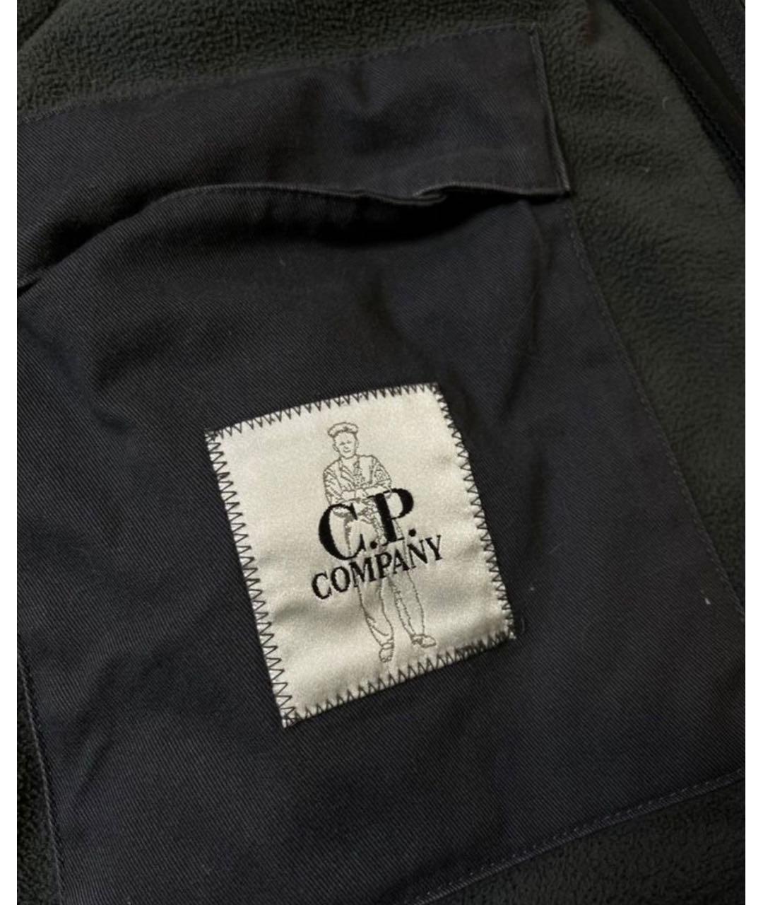 CP COMPANY Черная полиэстеровая куртка, фото 7