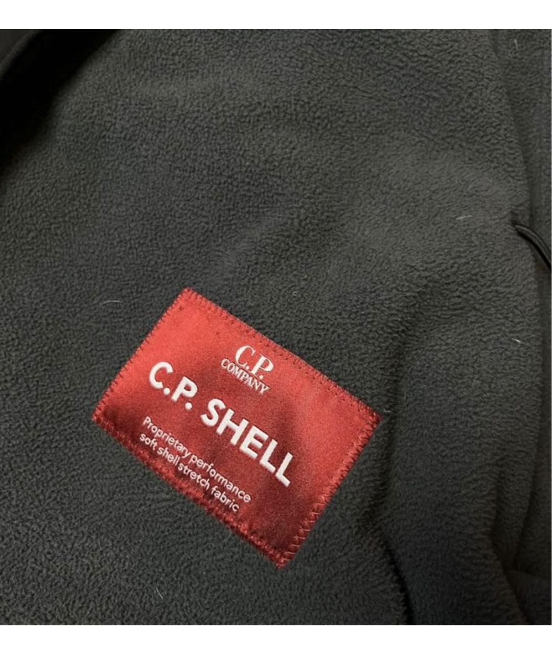 CP COMPANY Черная полиэстеровая куртка, фото 6