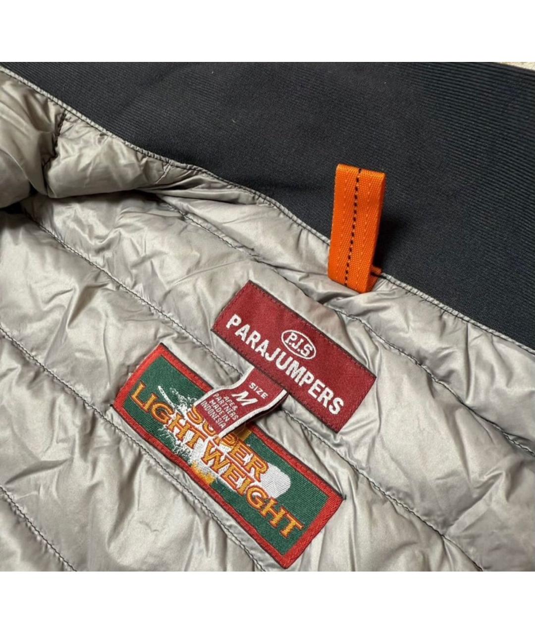 PARAJUMPERS Черный полиэстеровый пуховик, фото 3