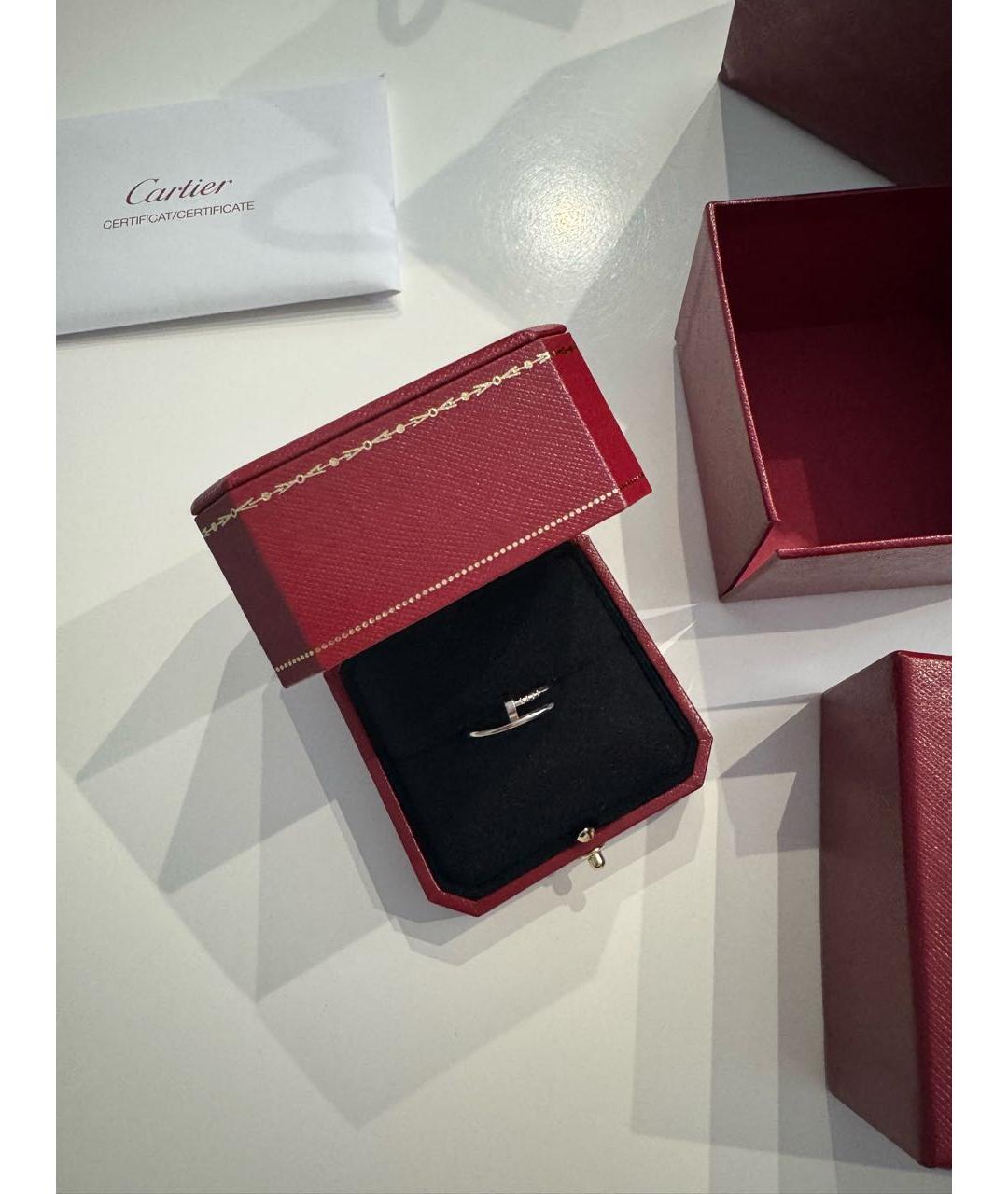 CARTIER Серебряное кольцо из белого золота, фото 5