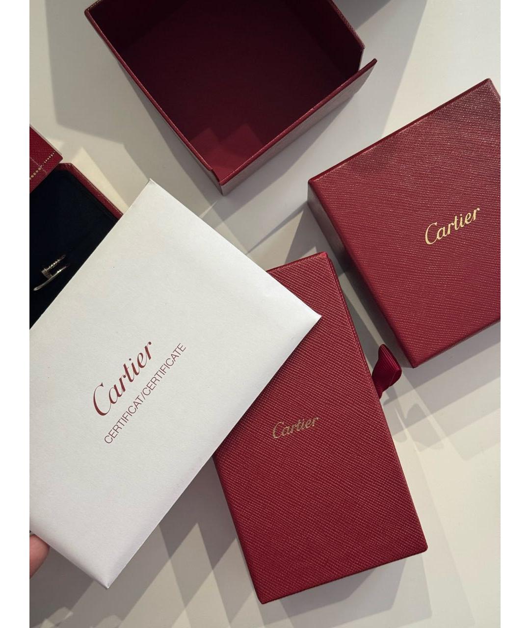 CARTIER Серебряное кольцо из белого золота, фото 6