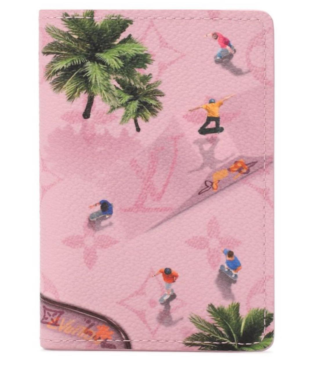 LOUIS VUITTON Розовый кардхолдер, фото 1