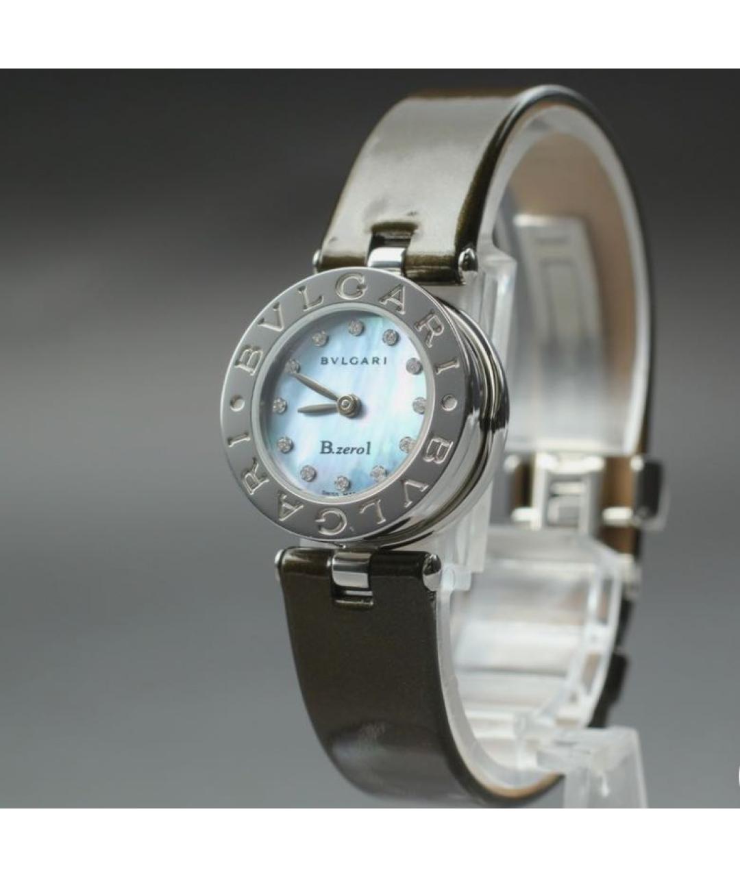 BVLGARI Черные часы из белого золота, фото 5