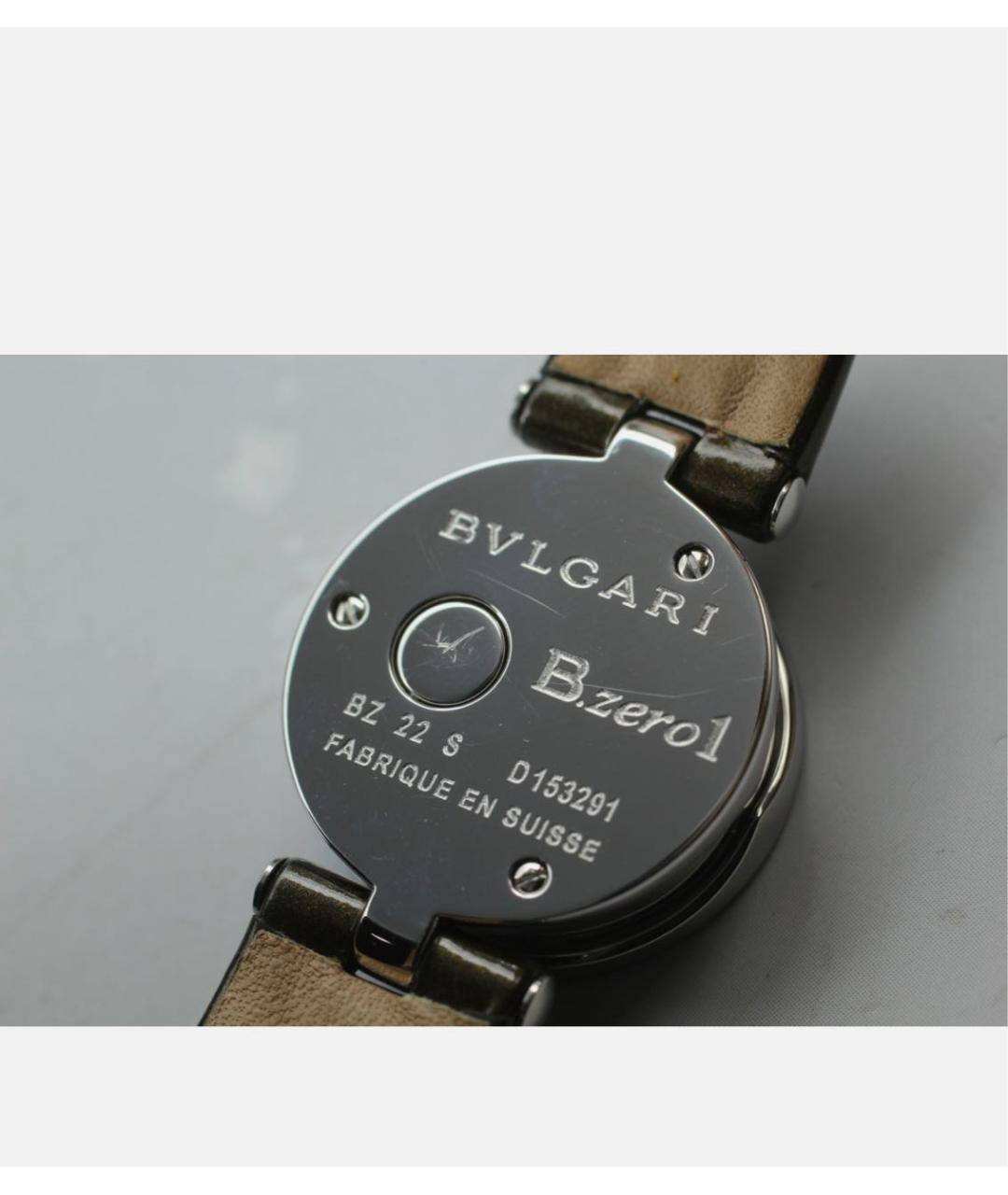 BVLGARI Черные часы из белого золота, фото 2