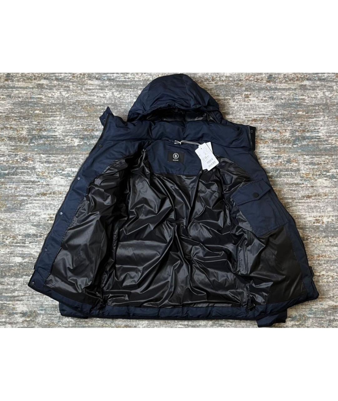 BOGNER Синий полиэстеровый пуховик, фото 3