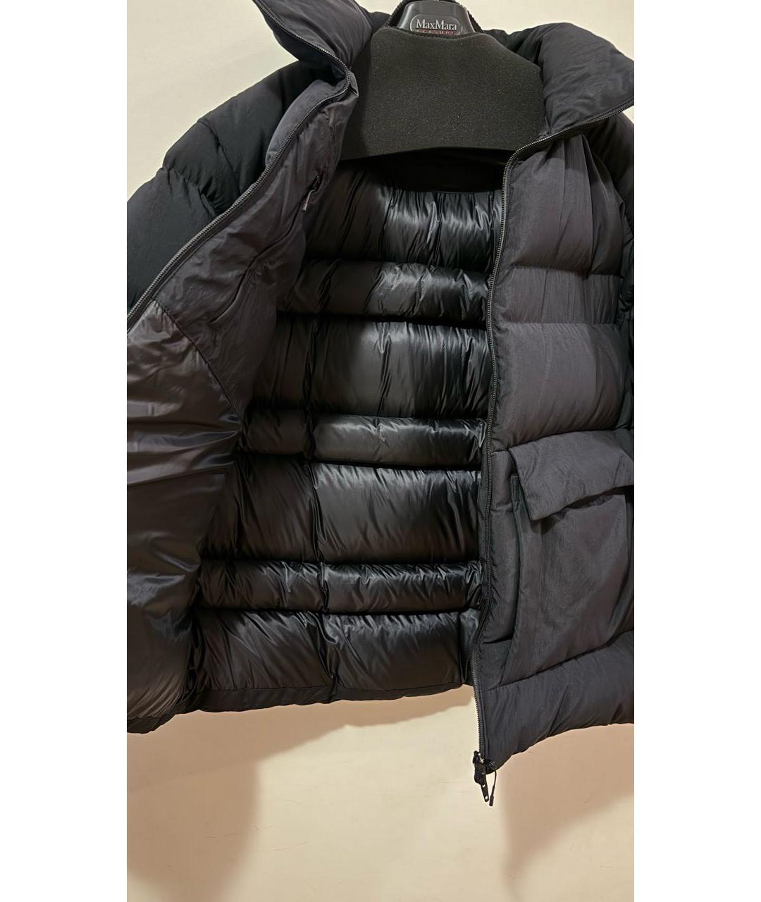 Y-3 Черный полиэстеровый пуховик, фото 6