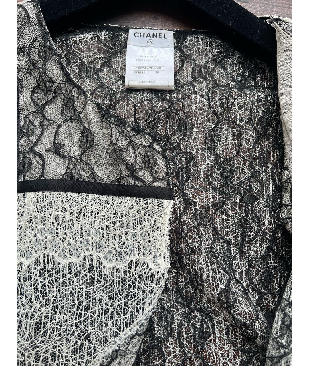 CHANEL Мульти кружевной жакет/пиджак, фото 5