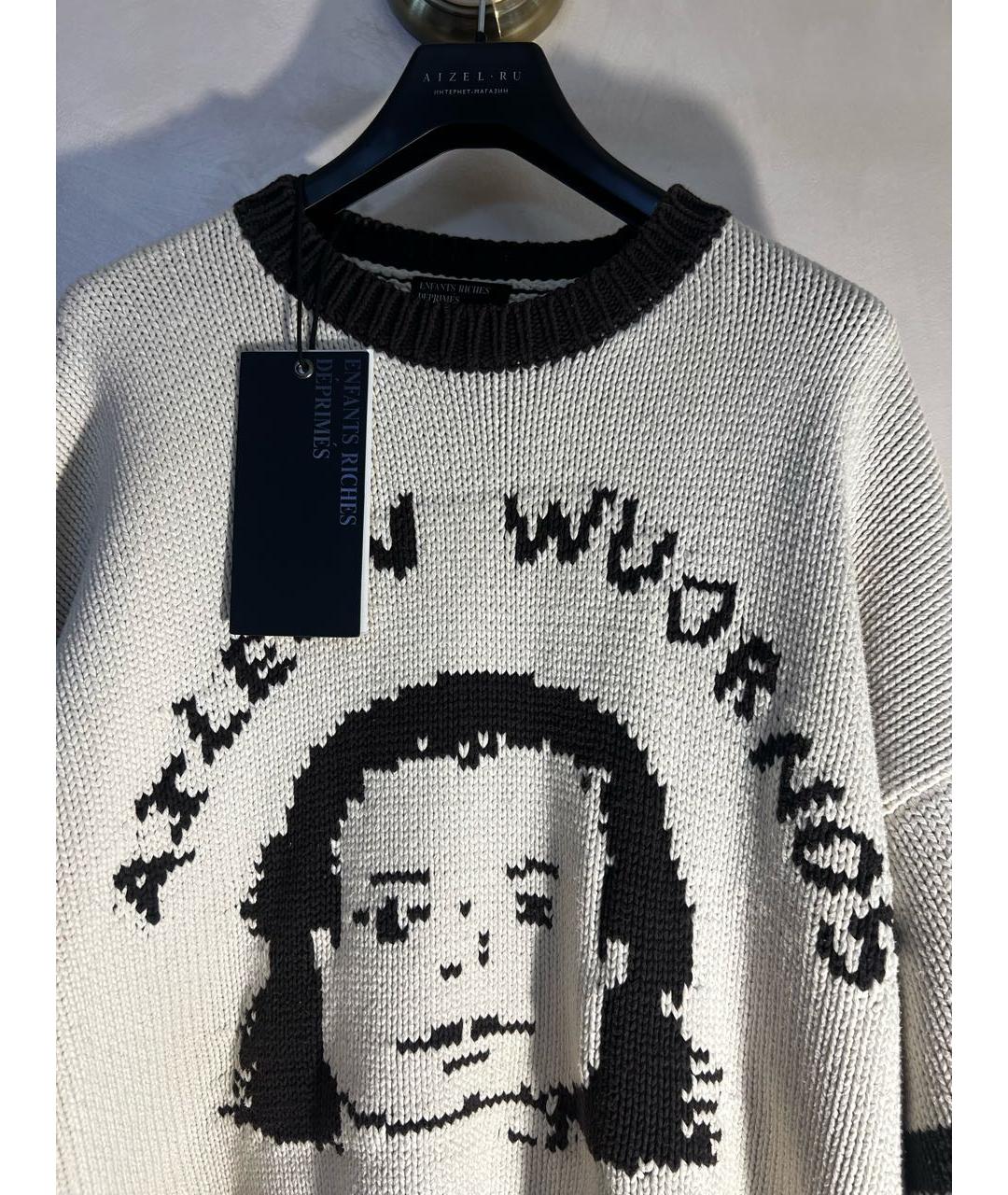 Enfants Riches Déprimés Бежевый хлопковый джемпер / свитер, фото 3