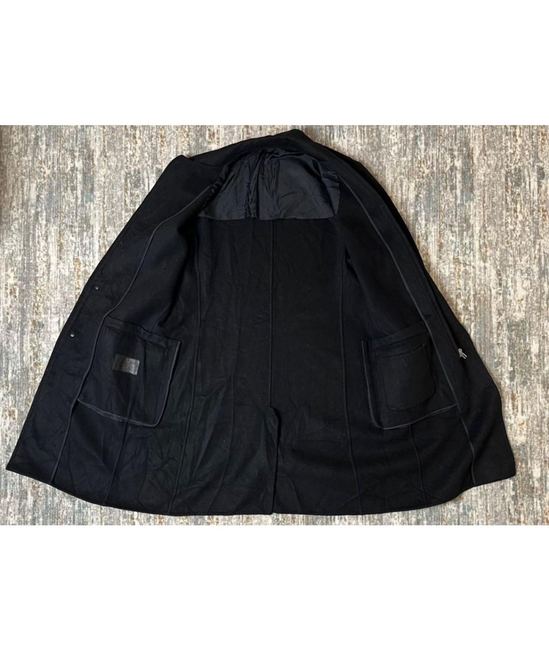 ERMENEGILDO ZEGNA XXX Черное кашемировое пальто, фото 4