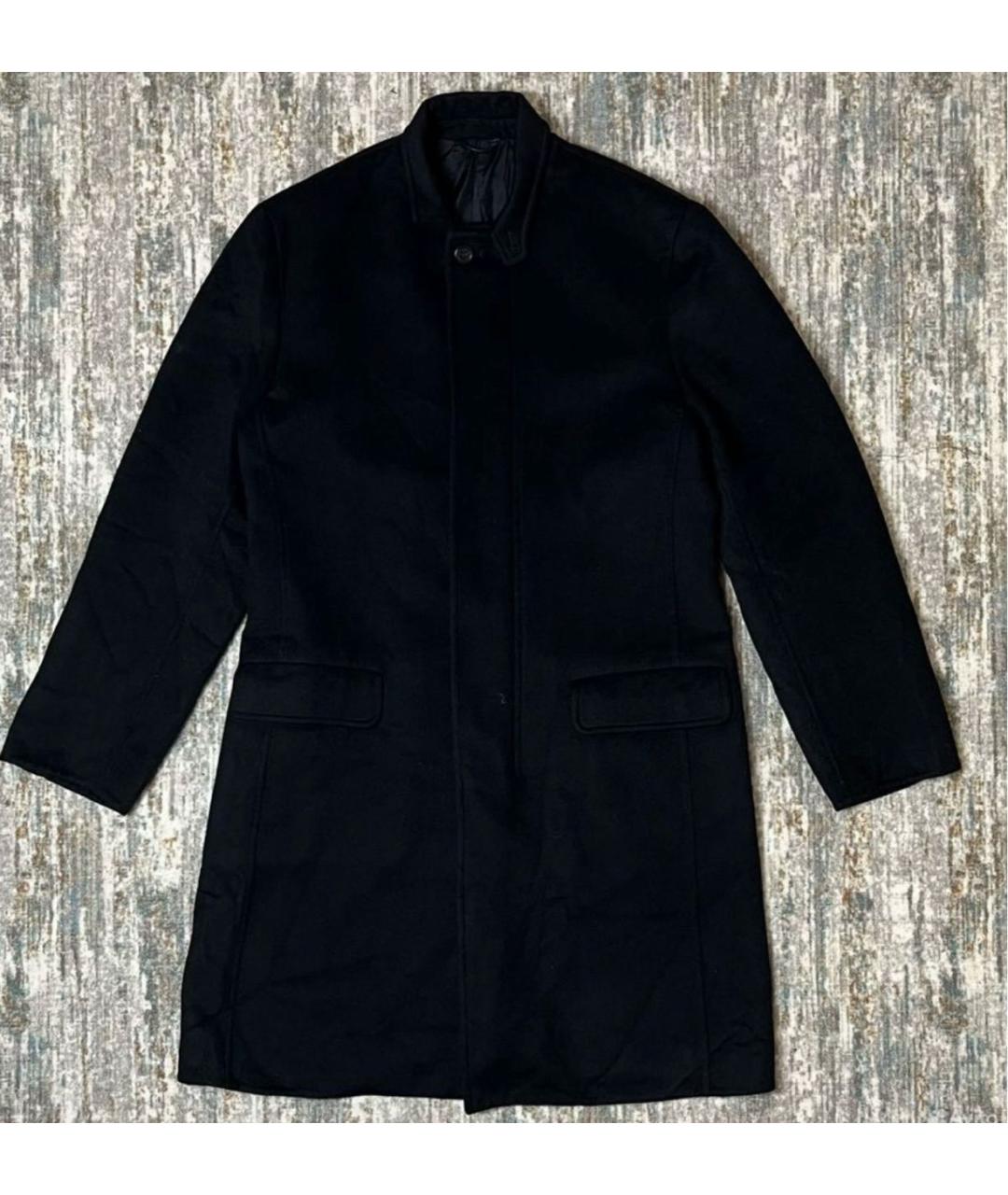 ERMENEGILDO ZEGNA XXX Черное кашемировое пальто, фото 7