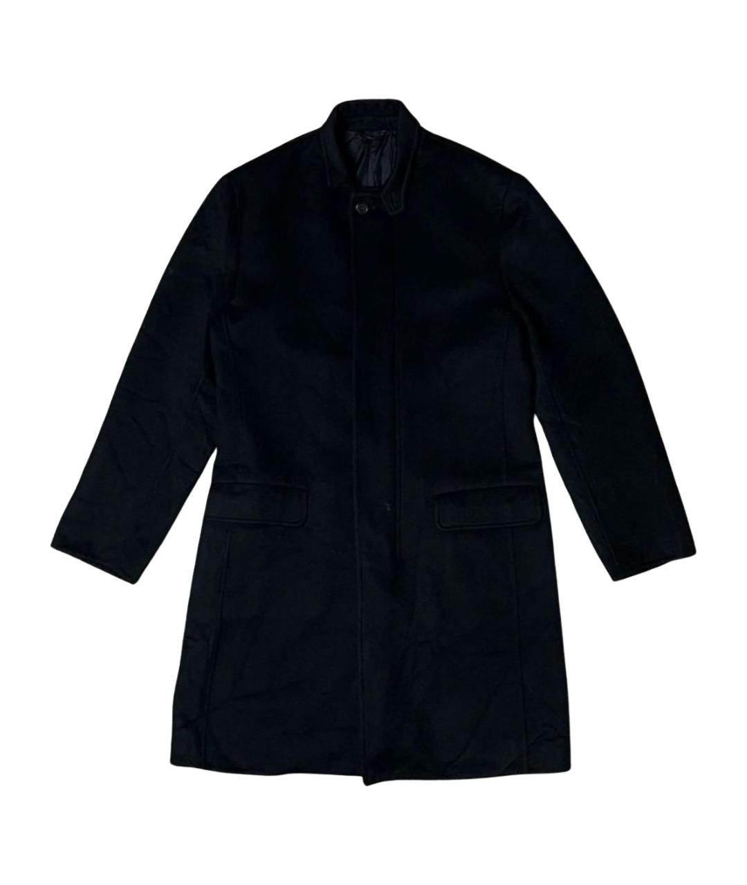 ERMENEGILDO ZEGNA XXX Черное кашемировое пальто, фото 1