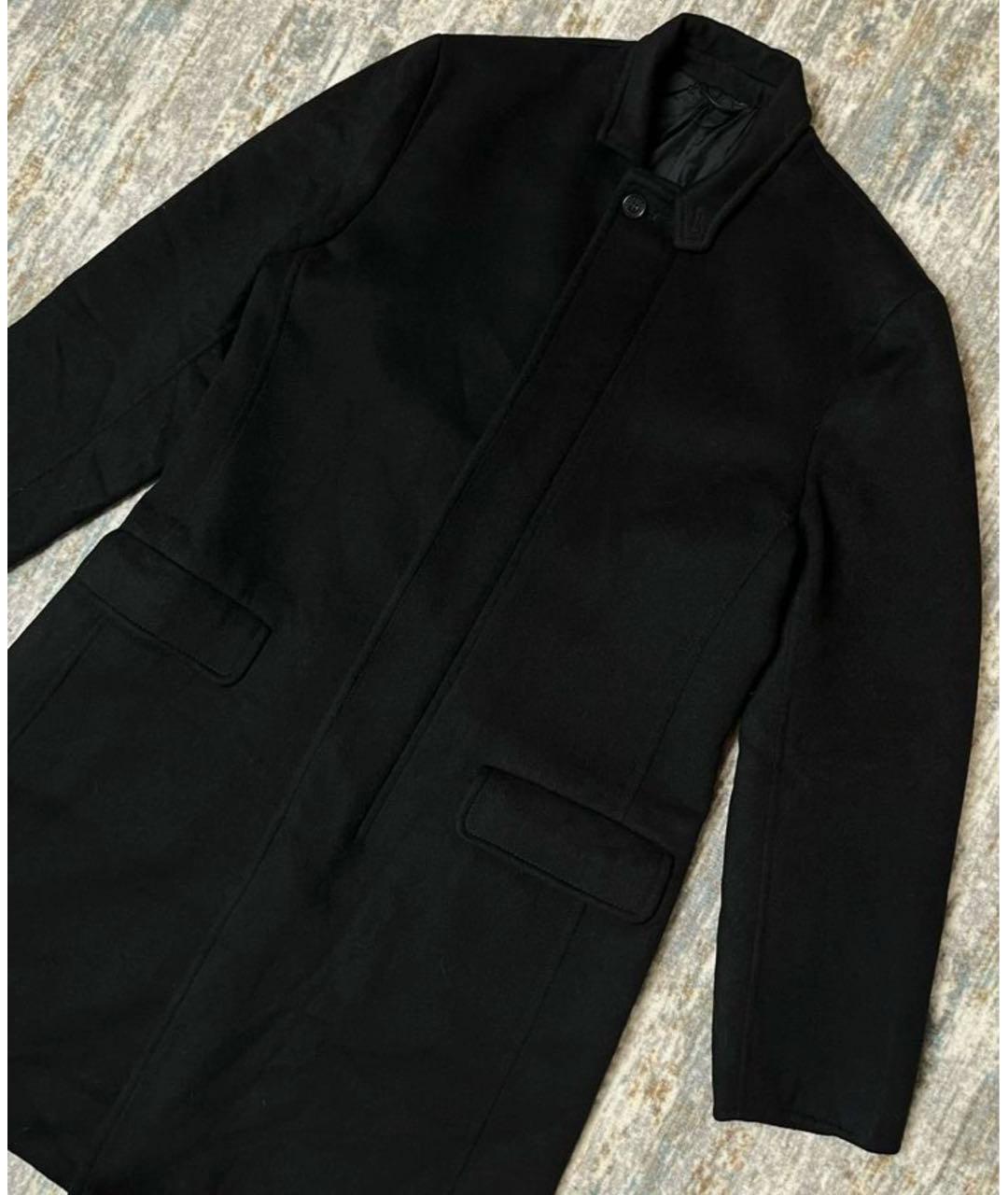 ERMENEGILDO ZEGNA XXX Черное кашемировое пальто, фото 2