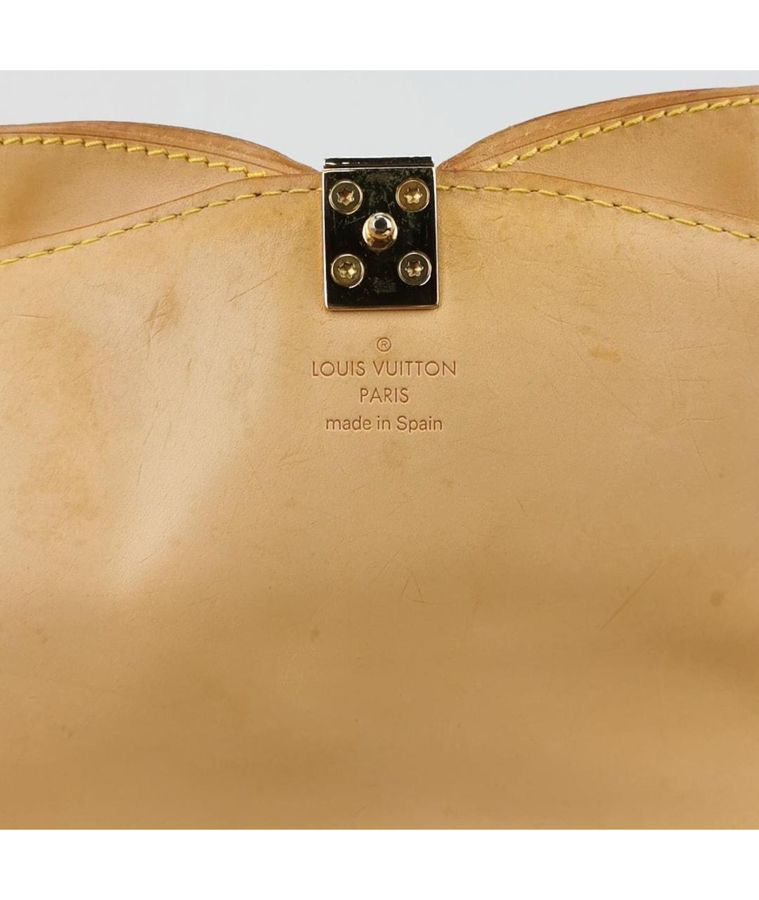 LOUIS VUITTON Коричневая сумка с короткими ручками, фото 6