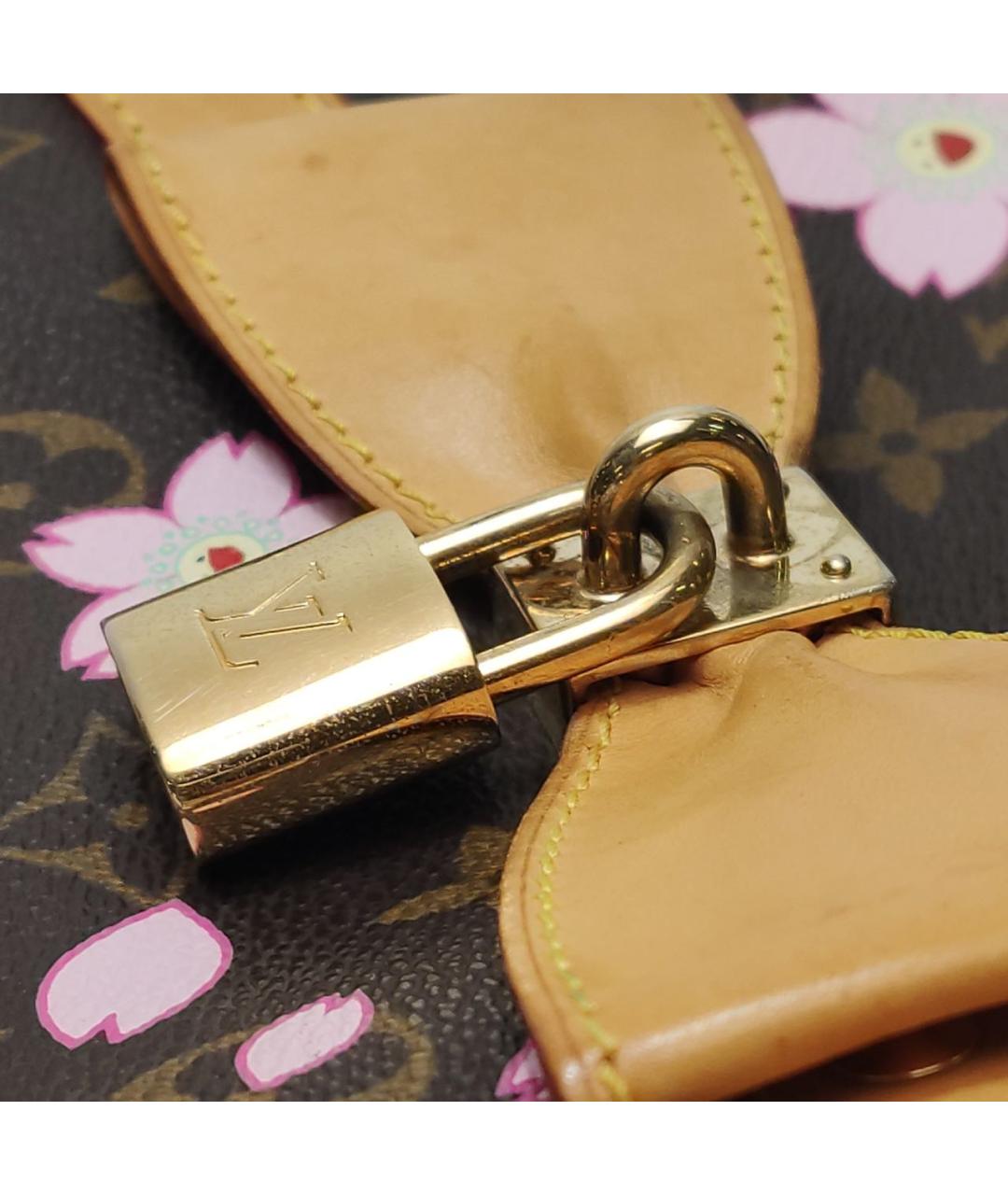 LOUIS VUITTON Коричневая сумка с короткими ручками, фото 8