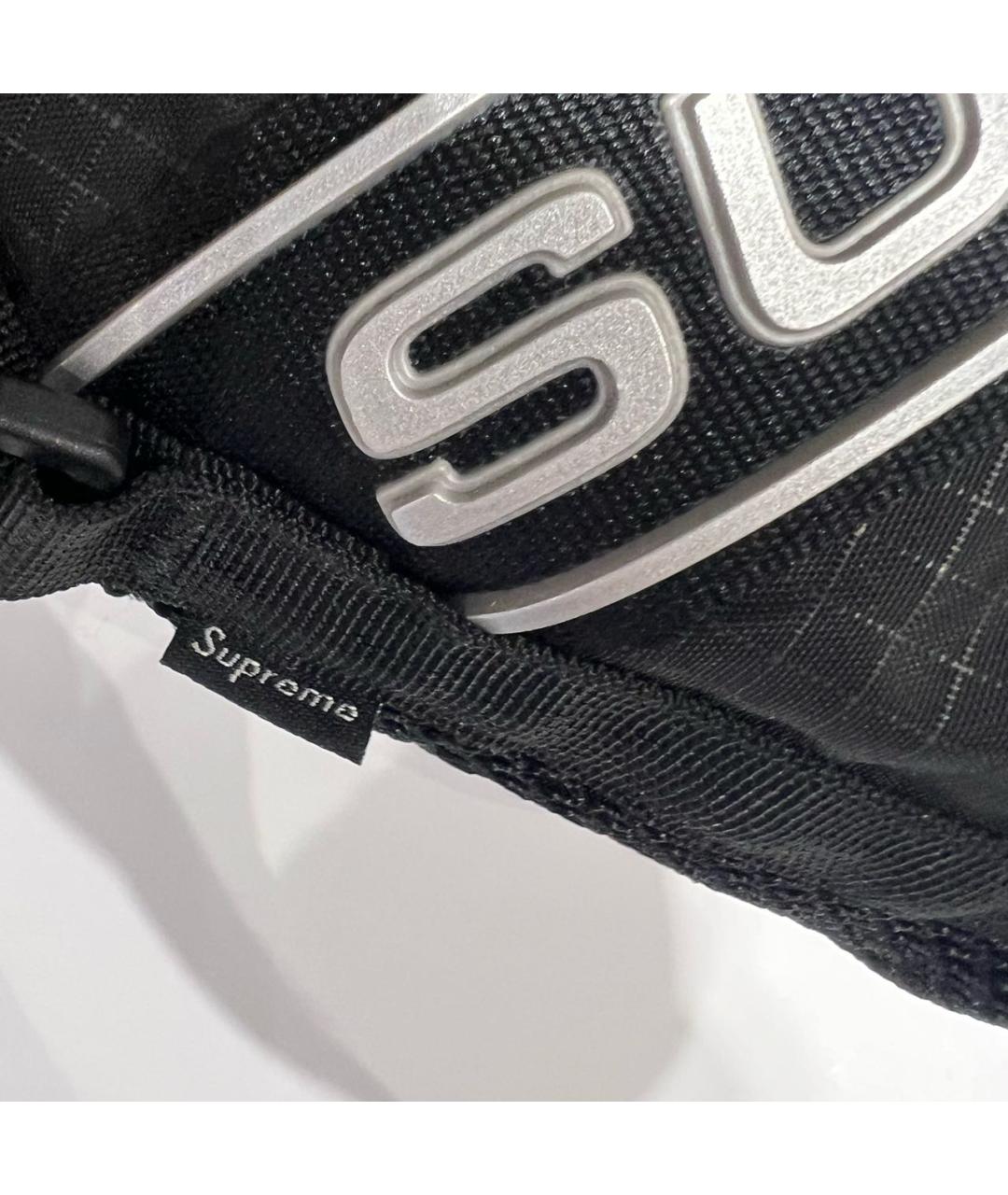 SUPREME Черная синтетическая сумка на плечо, фото 6
