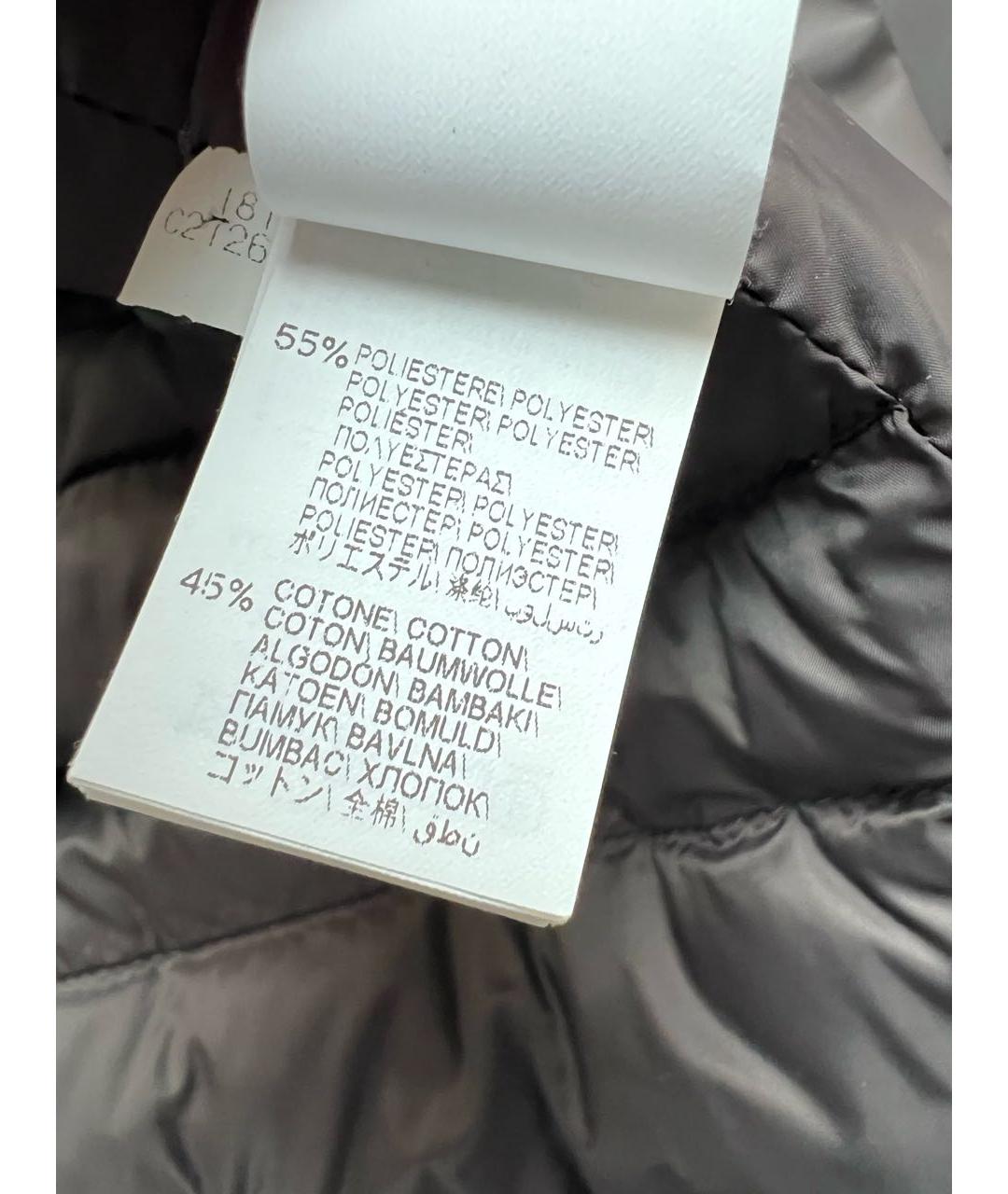 BRUNELLO CUCINELLI Серый полиэстеровый пуховик, фото 6