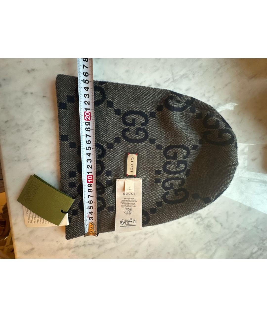 GUCCI Мульти шерстяная шапка, фото 8