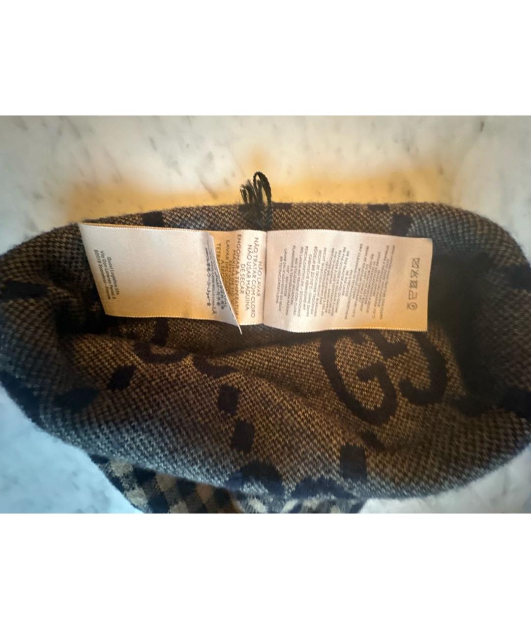 GUCCI Мульти шерстяная шапка, фото 5