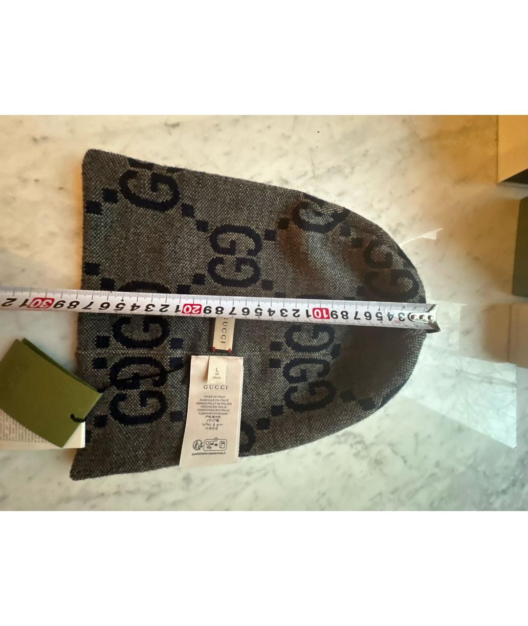 GUCCI Мульти шерстяная шапка, фото 7