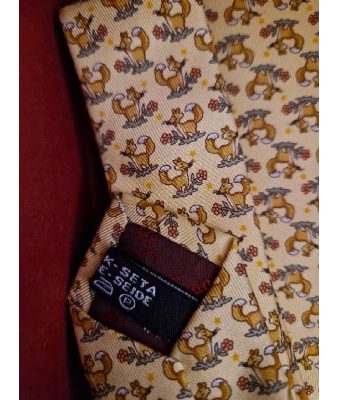 FERRAGAMO Мульти шелковый галстук, фото 8